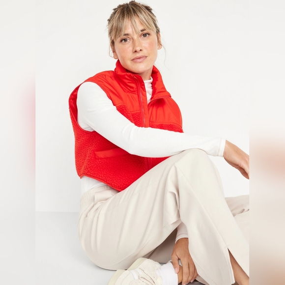 Old Navy - Crop Hybrid Zip Zest - XS - Picture 3 of 9